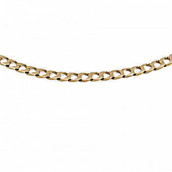 19 inch 9ct gold curb Chain